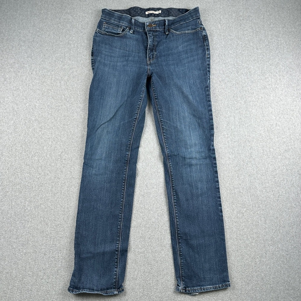 Levi's Jeans Womens 12 525 Perfect Waist Straight Blue Denim Attribute
